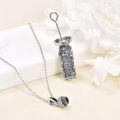 wholesale 925 Sterling Silver Pendant Necklace Wholesale With Floral Design-0-3