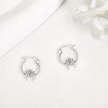 wholesale 925 Sterling Silver Spider Hoop Earrings - Cute Cartoon Style  for Women-0-3