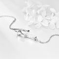 wholesale 925 Sterling Silver Hummingbird Gold Flower Abalone Shell Cremation Urn Memorial Bracelet-0-3