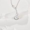 wholesale Sterling Silver NA Recovery Symbol Necklace Sobriety Gift for Women-0-26