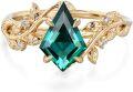 wholesale 10K Gold Genuine Turquoise Ring for Women-0-0