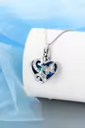 TOUPOP Sterling Silver Urn Necklace For Ashes With Filler Kit-0-3