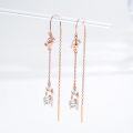 wholesale 925 Sterling Silver Novelty Animal Drop Earrings - Cat Design Gift for Women-0-1