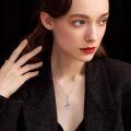 TOUPOP 925 Sterling Silver Crystal Cardinal Necklace Urn Ashes Memorial Jewelry-0-1
