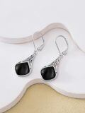 wholesale 925 Sterling Silver Teardrop Drop Earrings Wholesale With Celtic Knots-0-3