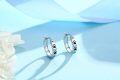 wholesale 925 Sterling Silver Cat Dog Paw Hoop Earrings s for Women-0-1