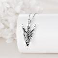 wholesale 925 Sterling Silver Celtic Knot Arrowhead Pendant Necklace Norse Viking Jewelry for Men Women Boys Girls Gifts-0-2