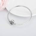 wholesale 925 Sterling Silver Elegant Bangle With Smooth Finish And Minimalist Design-0-2