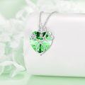 wholesale 925 Sterling Silver Crystal Butterfly Heart Stethoscope Pendant Necklace for Nurses and Doctors Gifts-0-11