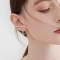 TOUPOP Sterling Silver Moon Animals Dangle Drop Hoop Earrings For Women-0-3