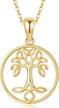 wholesale 14K Gold Tree Of Life Pendant Necklace For Women Fine s-0-0