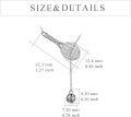 wholesale 925 Sterling Silver Tennis Racket Necklace with Basketball Charm for Women Basketball  for Players-0-3