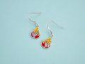 wholesale 925 Sterling Silver Flame-Shaped Drop Dangle Earrings for Women-0-2