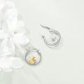 wholesale 925 Sterling Silver Ducky Hoop Earrings - Adorable Gift for Her-0-3