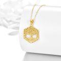 wholesale 14K Gold Tree Of Life Pendant Necklace For Women-0-2