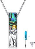 wholesale Sterling Silver Opal Urn Necklace for Ashes Cremation Jewelry-0-47