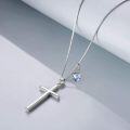 wholesale Sterling Silver Cross Necklace Philippians 4 13 I Can Do All Things Inspirational Gift-0-60