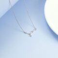 wholesale 925 Sterling Silver Austrian Crystals Zodiac Sign Pendant Necklace - 12 Constellations Astrology s for Her-0-2
