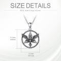 wholesale 925 Sterling Silver Metal Phoenix Bird Pendant Necklace Gift for Women and Girls Valentines Day Present-0-4