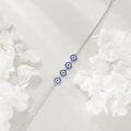 wholesale 925 Sterling Silver Blue Evil Eye Bracelet - Greek Turkish Protection s for Women-0-4