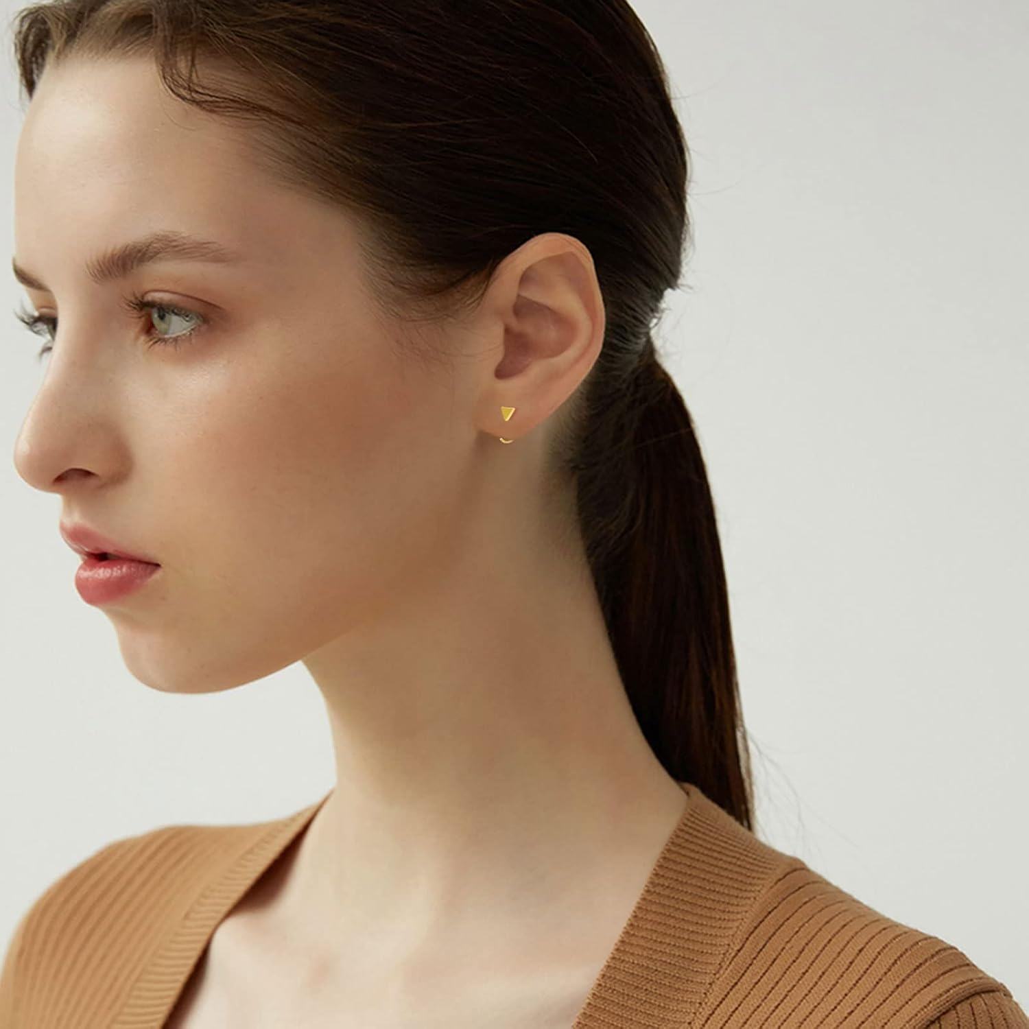 wholesale Gold Arrow Shape Open Top Ear Cuff Set for Women-0-3