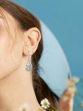 wholesale 925 Sterling Silver Larimar Sea Turtle Starfish Drop Earrings For Women-0-1