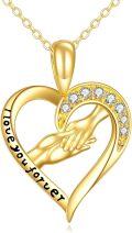 wholesale 14K Gold Heart Necklace - Simple Elegant Design, Perfect Gift for Any Occasion-0-0