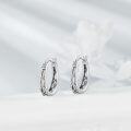 wholesale 925 Sterling Silver Celtic Knotwork Hoop Earrings 14mm Diameter-0-1