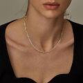wholesale Silver Paperclip Chain Necklace for Women Men 2 5 3mm 18 26 Inch-0-4