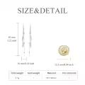 wholesale 925 Sterling Silver Evil Eye Anklet for Women Protection Charm Ankle Bracelet Wholesale Adjustable Chain Anklet Gift for Her-0-1