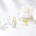 wholesale 14K Gold Pearl Teardrop Dangle Earrings for Women Anniversary Gift-0-3