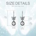 wholesale 925 Sterling Silver Butterfly Earrings Wholesale With Peridot Stones-0-4