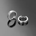 wholesale 925 Sterling Silver Celtic Knot Hoop Huggie Earrings  for Men & Women-0-4