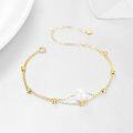 wholesale 14K Gold Freshwater Pearl Adjustable Chain Bracelet for Women Elegant s-0-2