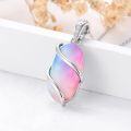 wholesale Sterling Silver Gemstone Dainty Pendant Necklace for Women Mom Gift-0-157