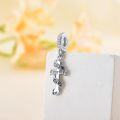wholesale 925 Sterling Silver Musical Notes & Piano Keys Dangle Charm Bead for Women's Bracelets Jewelry Accessories-0-4