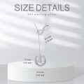wholesale 925 Sterling Silver Infinity & Horse Shoe Cowboy Boot Pendant Necklace with Cubic Zirconia Stones-0-2