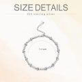 wholesale Sterling Silver Cubic Zirconia Tennis Bracelet 7 3 6mm Gift for Women-0-4