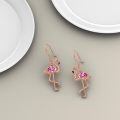 wholesale 925 Sterling Silver 925 Sterling Silver Rose Gold Plated Pink Rhodolite Firefly Firefly Fireflies Firefly Firefly Firefly Firefly Firefly-0-1