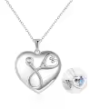 TOUPOP Sterling Silver Photo Locket Necklace For Nurse Doctor Gift-0-0