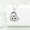 wholesale 925 Sterling Silver Soccer Ball Sporty Charm Pendant Necklace Gift for Women-0-1