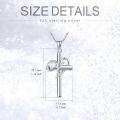 wholesale Sterling Silver A Z 26 Letter Alphabet Pendant Necklace for Women-0-5