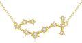 wholesale 14K Gold Star Constellation Pendant Necklace for Women-0-0