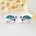 wholesale 925 Sterling Silver Turtle Stud Earrings Animal Lovers s for Women-0-1