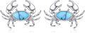 wholesale 925 Sterling Silver Turquoise Crab Stud Earrings for Women Sea Life  Ideas-0-0