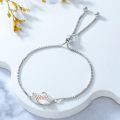 wholesale 925 Sterling Silver Opal Mom Charm Bolo Bracelet for Women-0-30