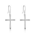 TOUPOP Sterling Silver Cross Dangle Earrings Christmas Birthday Gifts For Women-0-0
