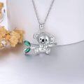 wholesale TOUPOP Koala Necklace 925 Sterling Silver Koala Gifts Cute Animal Koala Bear Jewelry Brithday Gifts For Women -0-4