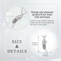 wholesale 925 Sterling Silver Howling Wolf Claw Fang Pendant Necklace Oxidized Tribal Jewelry-0-4