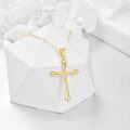 wholesale 14K Gold Celtic Knot Cross Infinity Love Heart Pendant Necklace-0-2